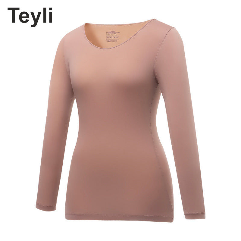 Teyli - 3-as Készlet Őszi-téli Termo Fehérnemű,Hialuronsavat Tartalmaz a Bőrszépítés érdekében,Rendkívül Elasztikus, Könnyű, Tudományos és Műszaki Termo Fehérnemű