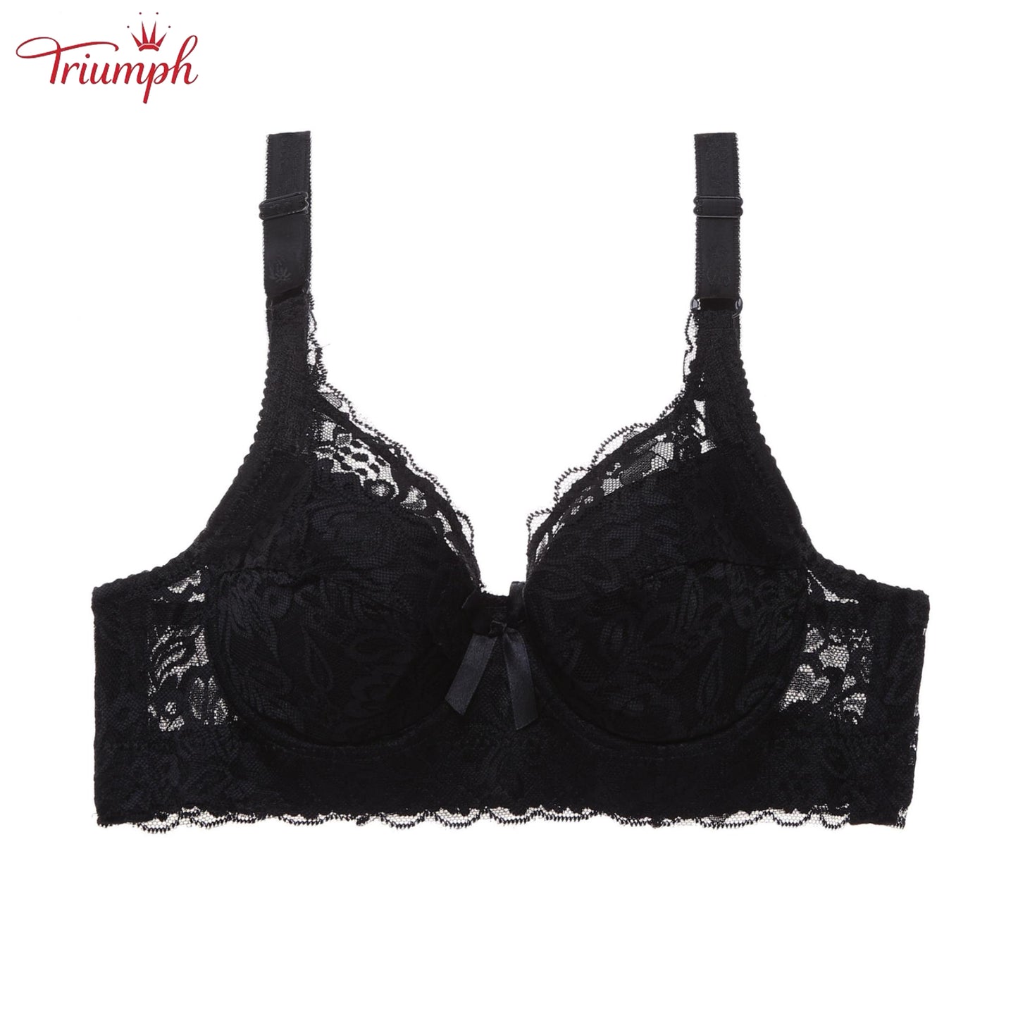 Triumph - Ingyenes Kiszállítás，3 Csomagos Csipkés Push-Up Melltartó，Kényelmes és Légáteresztő