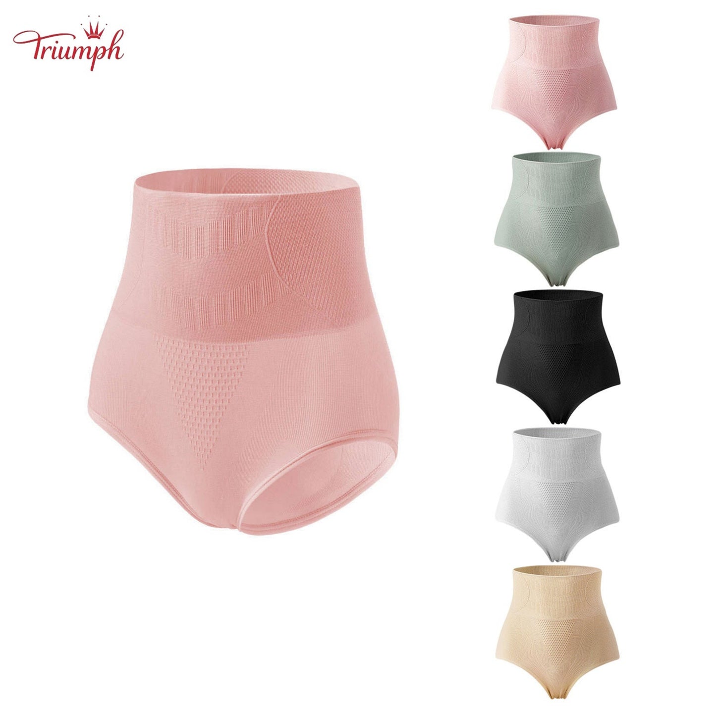 “Triumph” 5-sztuk bielizny modelującej damskie wyszczuplające brzuch urządzenie do modelowania sylwetki pod sukienką Maidenform pasy bardzo mocne bielizna-majtki ze średnim stanem