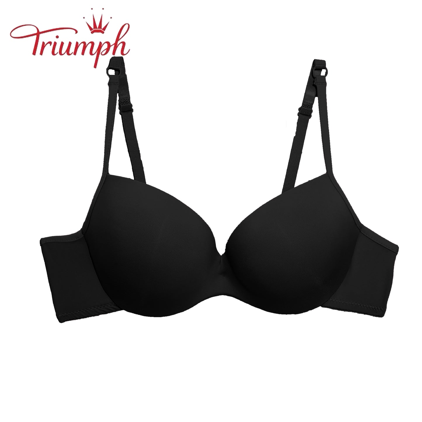 Triumph Дамски гъбен сутиен, 3 опаковки сутиен с лицеви опори, дишащ, лек, основни неща за грим за тяло Triumph