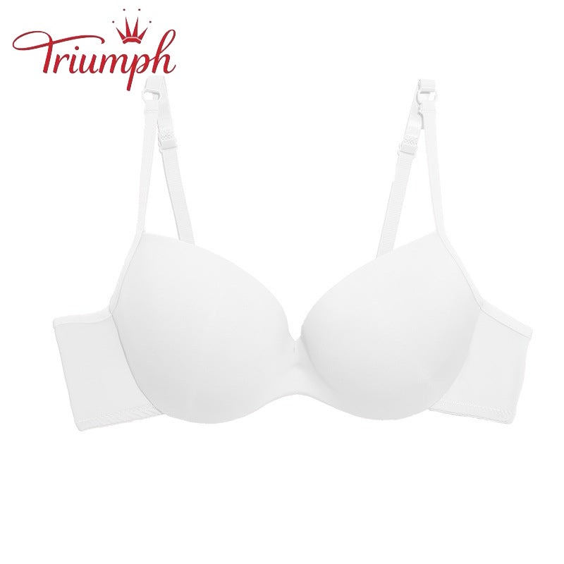 Triumph Дамски гъбен сутиен, 3 опаковки сутиен с лицеви опори, дишащ, лек, основни неща за грим за тяло Triumph