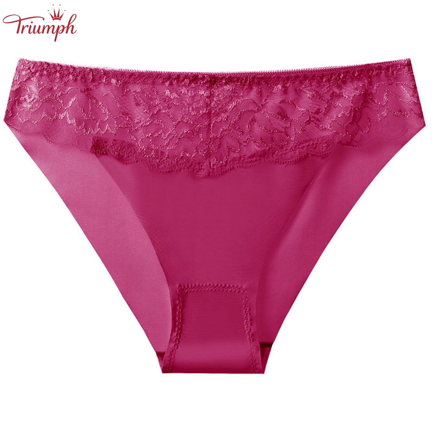 Triumph - Ingyenes Szállítás，4 Csomagos női Fehérnemű，Csipke，Selyem és Pamut，4 Szín，40-85 kg és afeletti